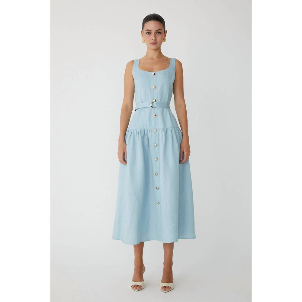 NEW JS71 callan dress in sky blue